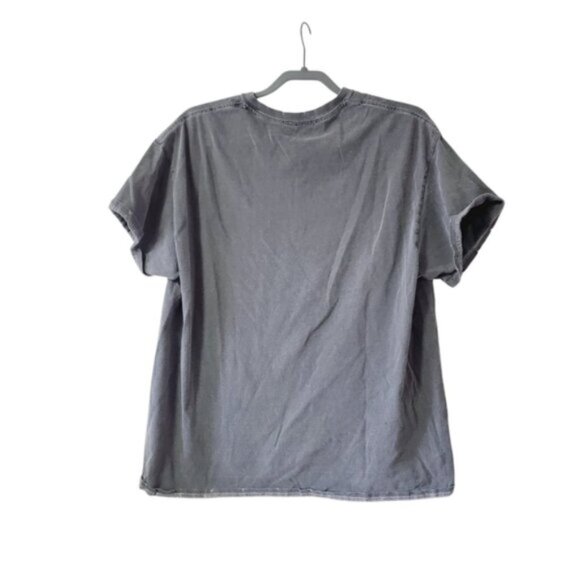 Pacsun L.A. Vintage Style 90s Grunge Distressed East Coast Biker Style Tee L - Picture 3 of 8